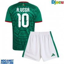 Meksiko Alexis Vega #10 Domaci Dres za djecu SP 2026 Kratak Rukav (+ Kratke hlače)